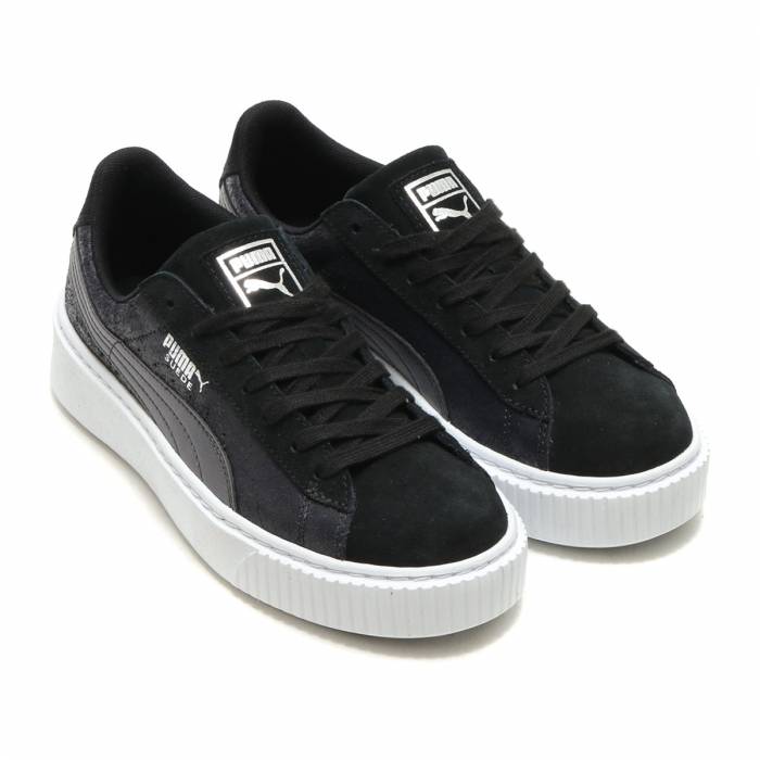 PUMA SUEDE PLATFORM METALLIC SAFARI  WOM