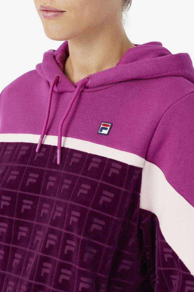 FILA LORRI VELOUR WOMENS SWEATER