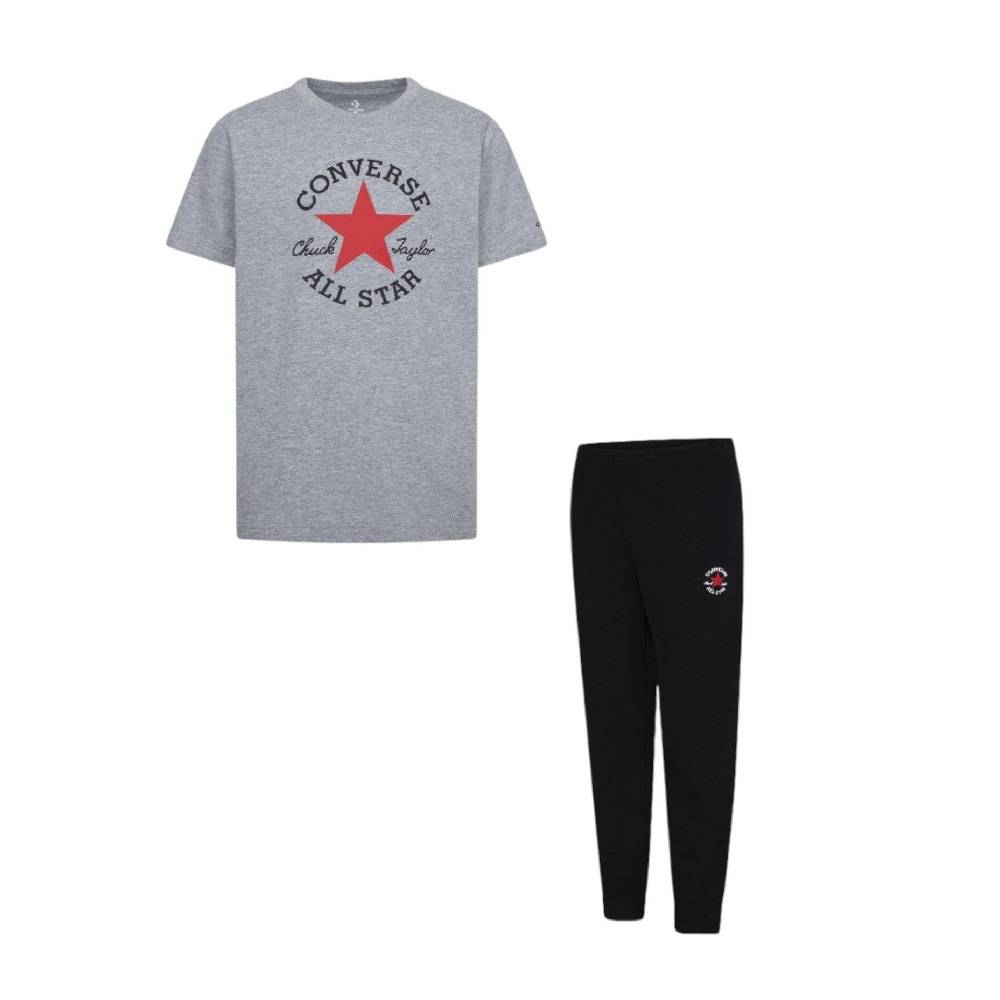 CONVERSE LITTLE KIDS DISSECTED CTP FT SS TEE SET