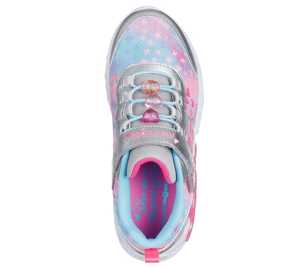 SKECHERS INFINITE HEART LIGHTS: HEART JEWELS INFANT GIRLS SHOES