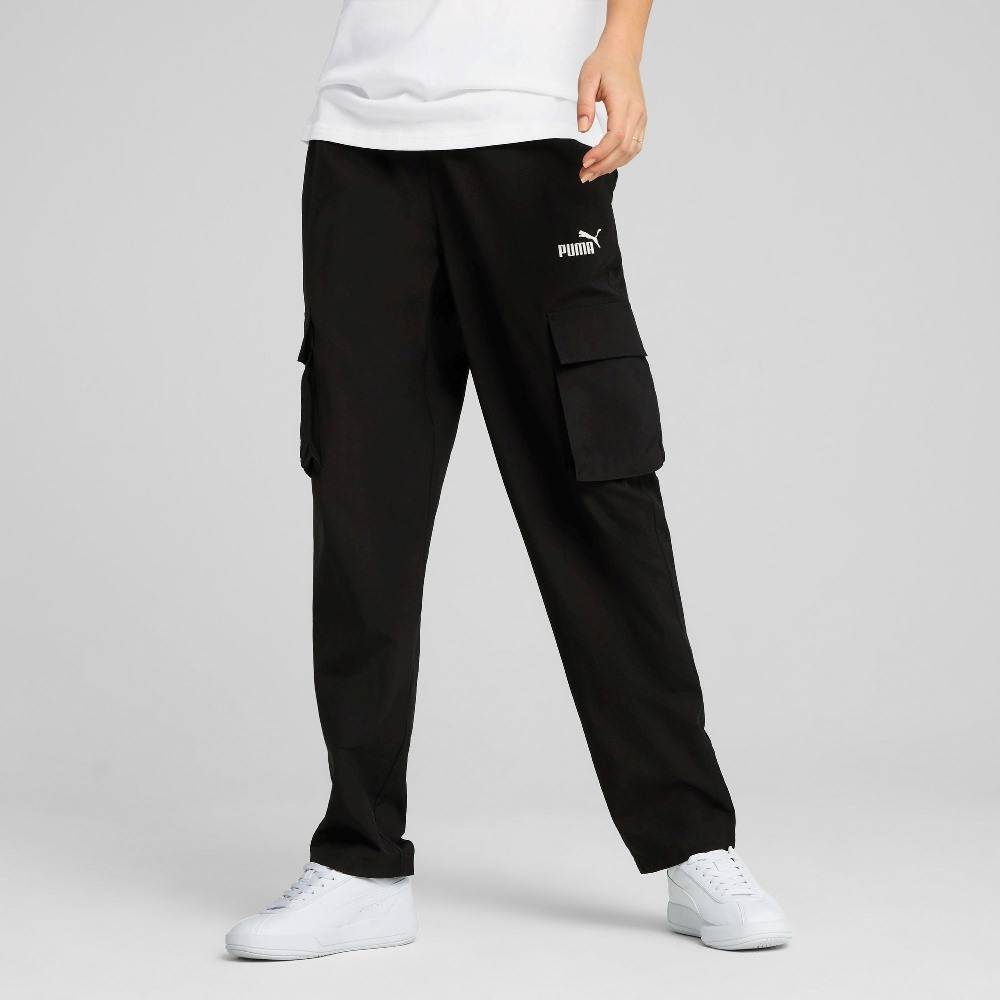 PUMA ESS SMALL NO. 1 LOGO WOVEN CARGO PANTS OP