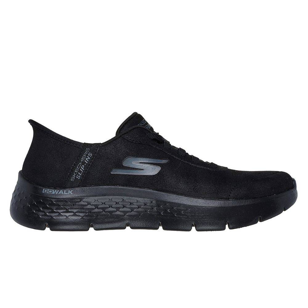 SKECHERS SLIP-INS: GO WALK FLEX - SUEDE BUNGEE