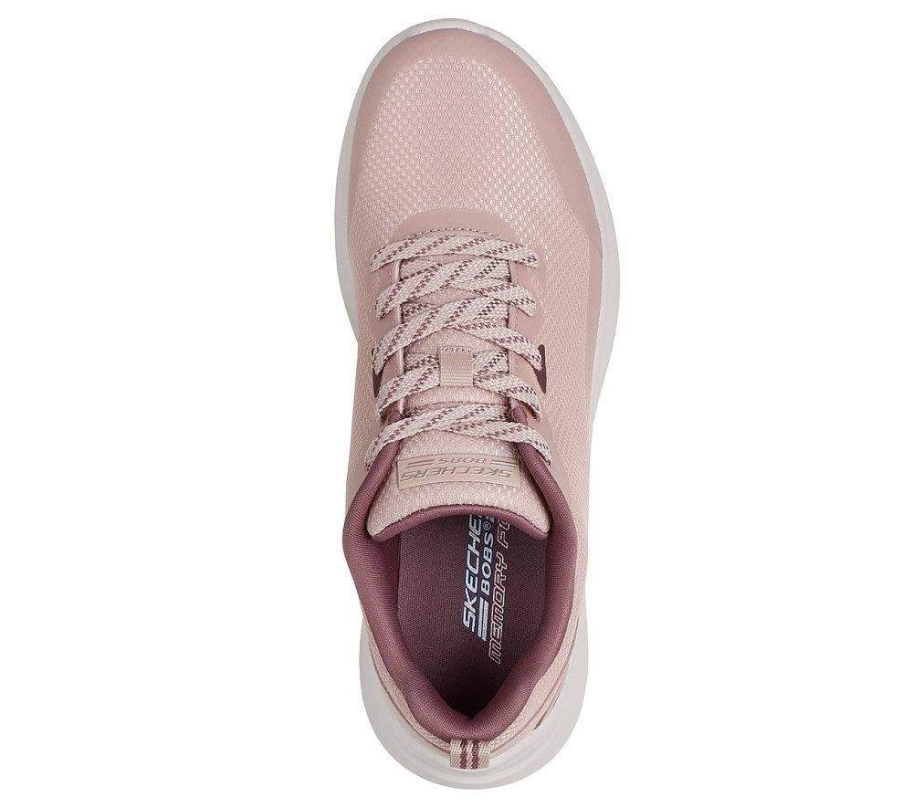SKECHERS BOBS MODA FLEX MESH LACE UP WOMENS SHOES
