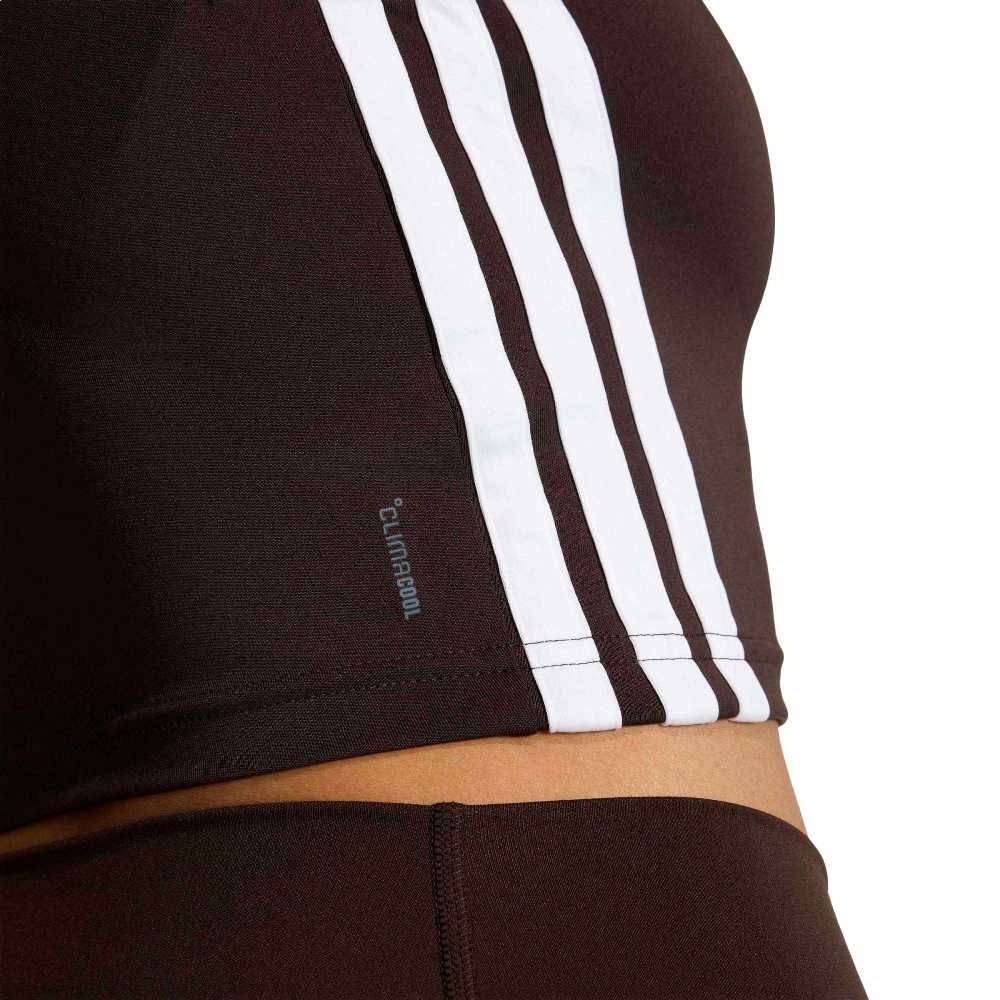 ADIDAS WORKOUT ESSENTIALS 3-STRIPES CROPPED TANK TOP