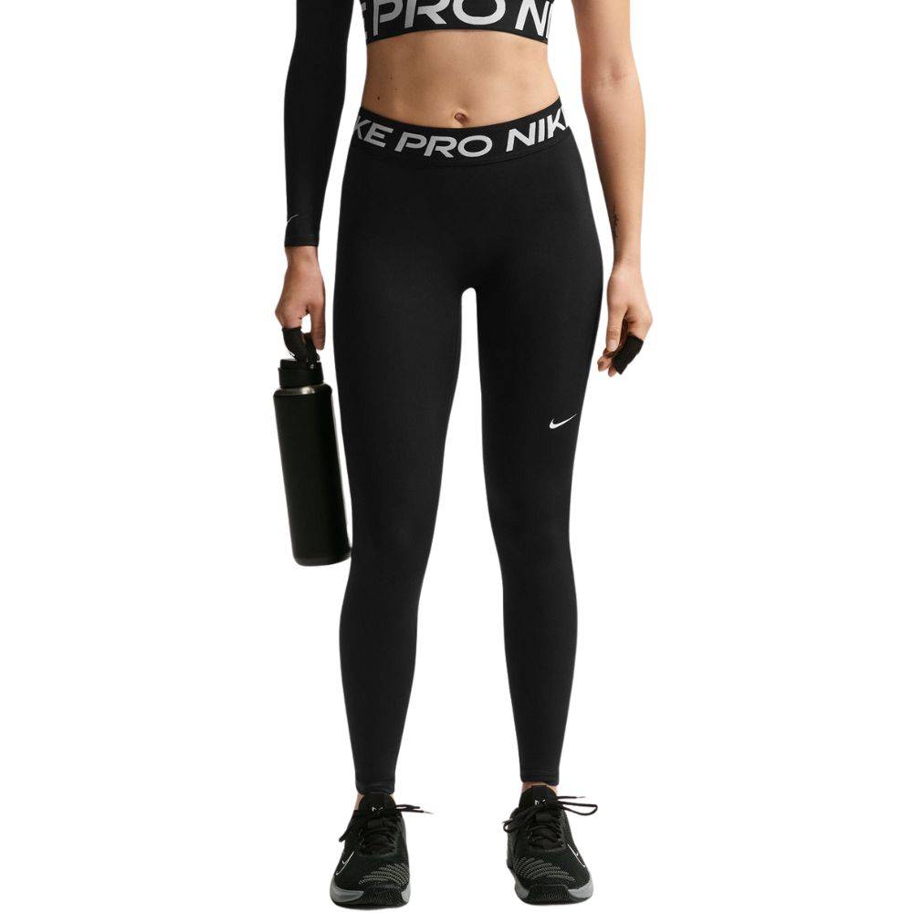 NIKE PRO MID-RISE FULL-LENGTH LEGGINGS