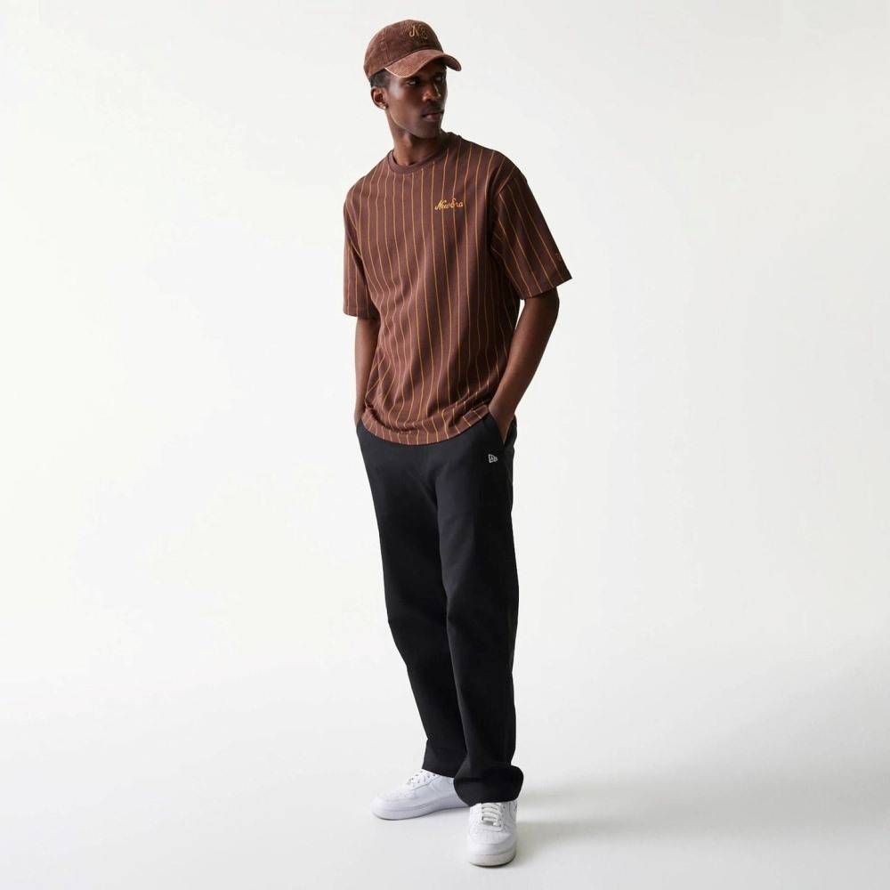 NEW ERA PINSTRIPE OVERSIZED TEE