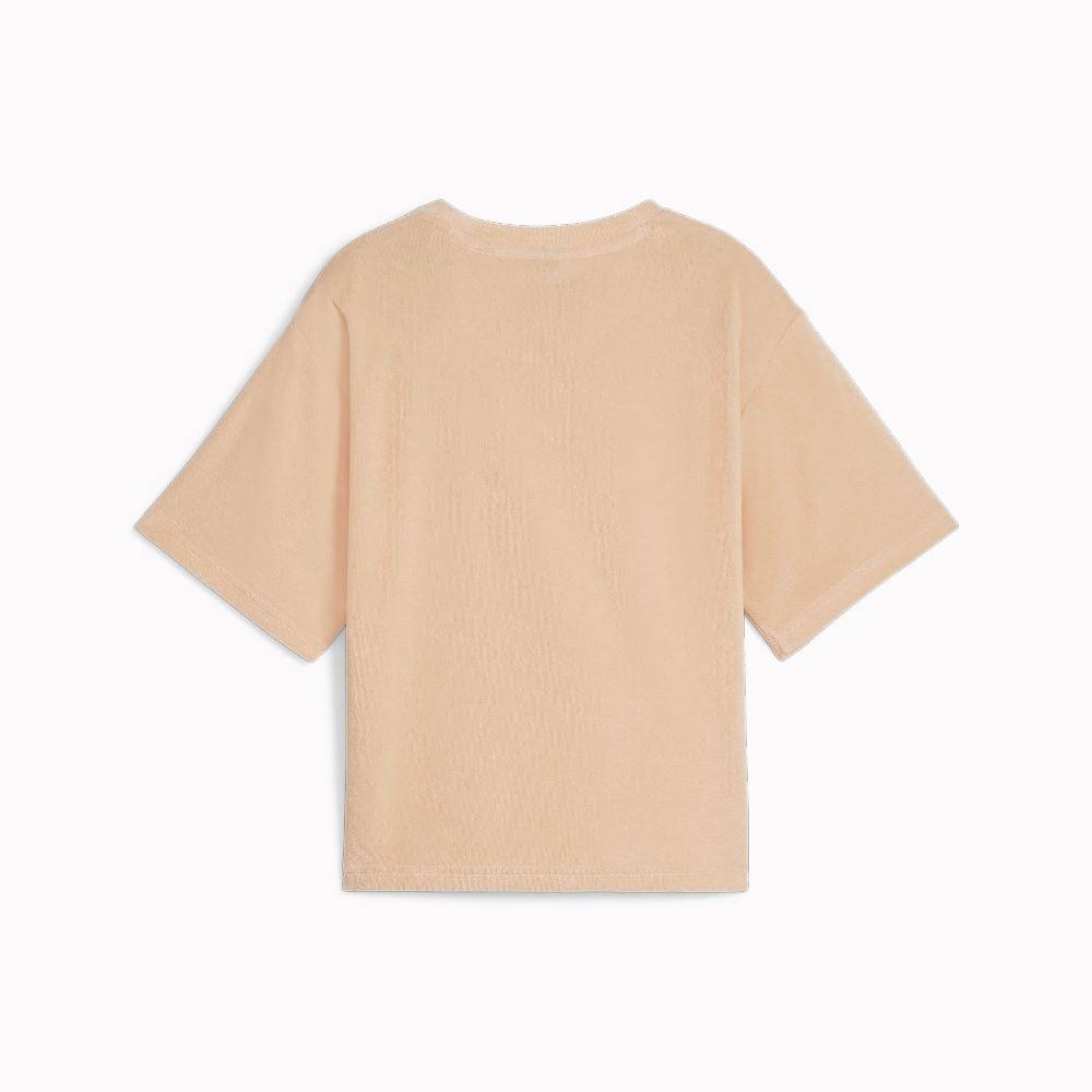 PUMA ESS ELEVATED RELAXED CROPPED TEE
