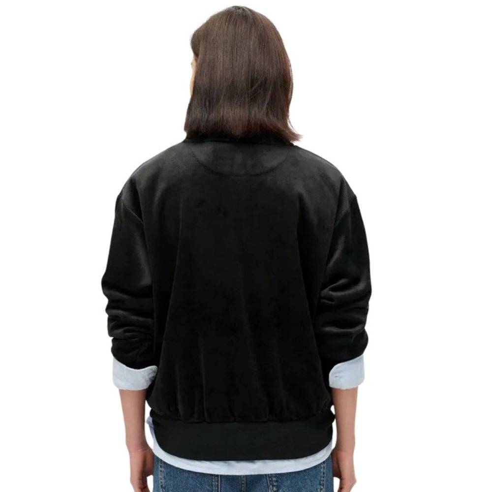 SUPERDRY COUNTRY CLUB VELOUR HALF ZIP