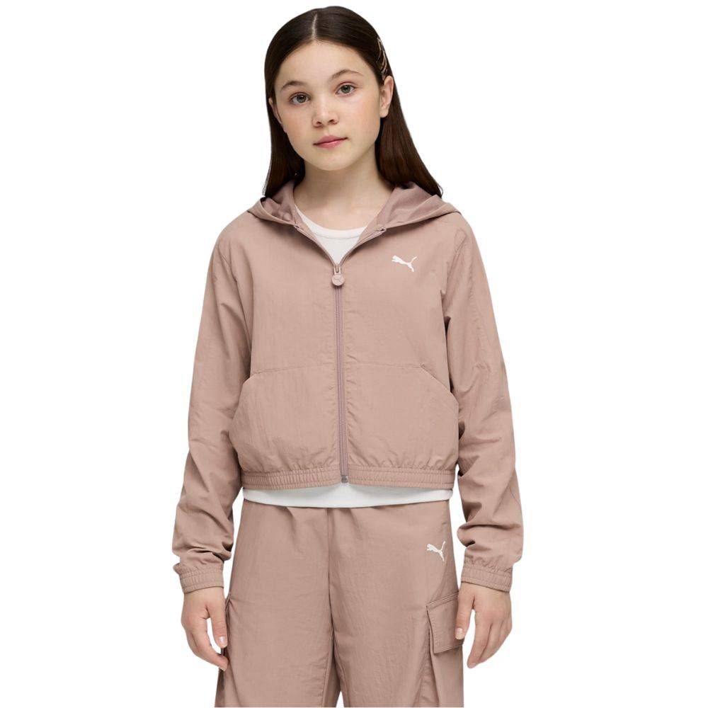 PUMA T7 LUMINOUS CLOUD RELAXED SHORT LENGTH WOVEN JACKET G
