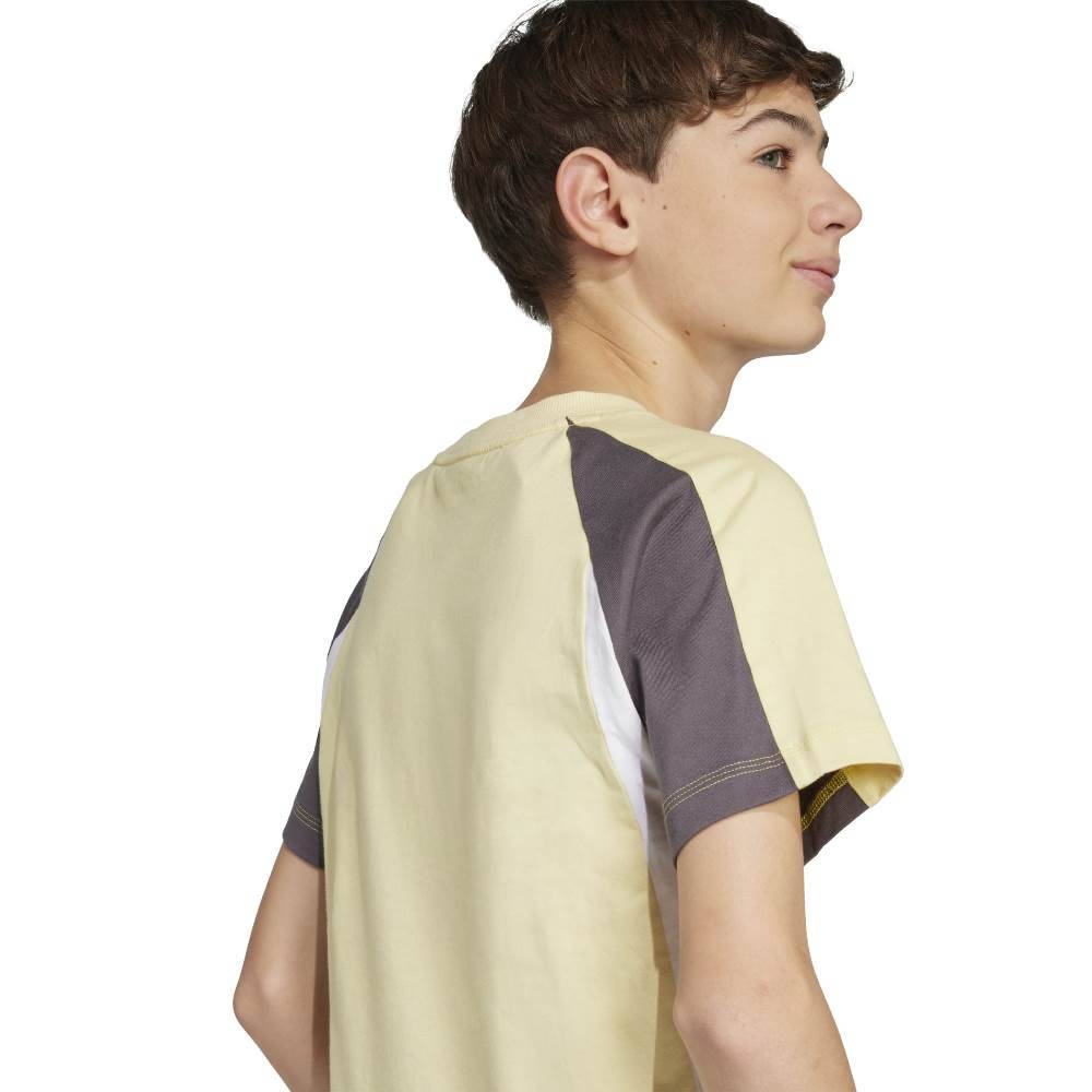 ADIDAS YOUTH SEASONAL ESSENTIALS COLORBLOCK T-SHIRT