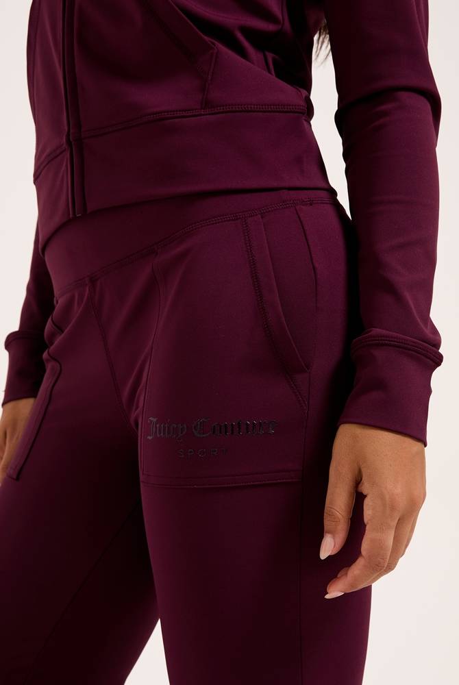 JUICY COUTURE ACTIVEWEAR FARAH LOW RISE LEGGINGS