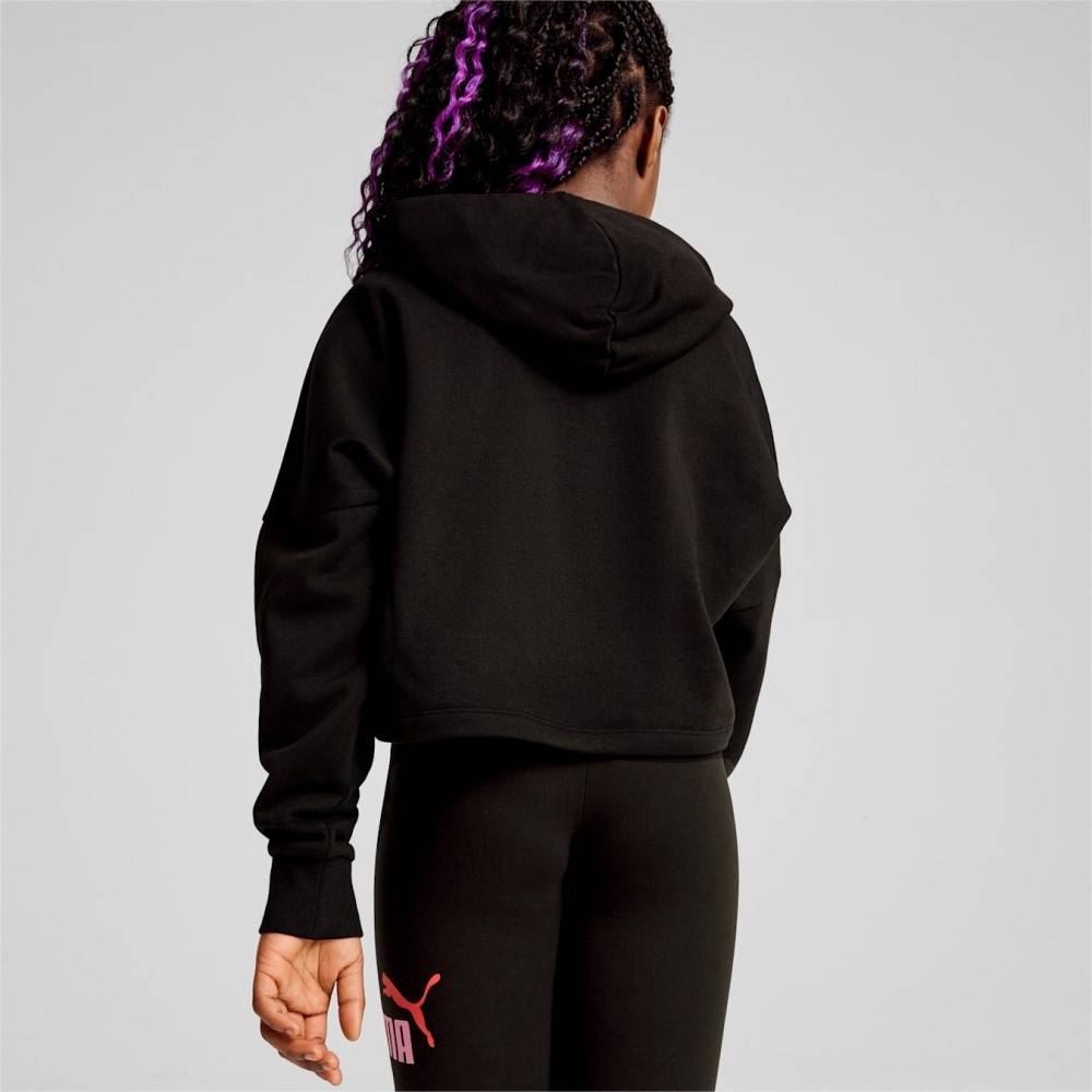 PUMA ESS LOGO CROPPED HOODIE G