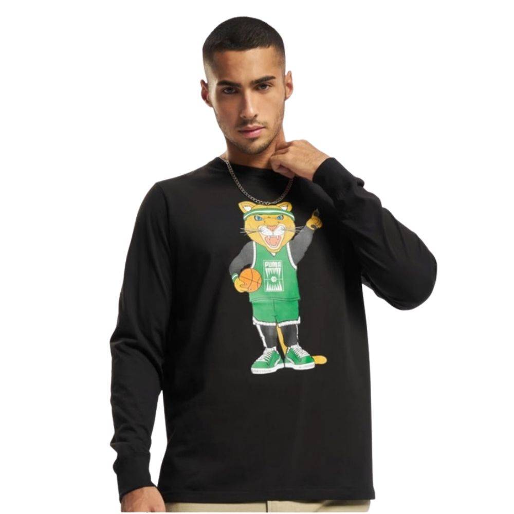 PUMA DYLAN LONG SLEEVE TEE 1