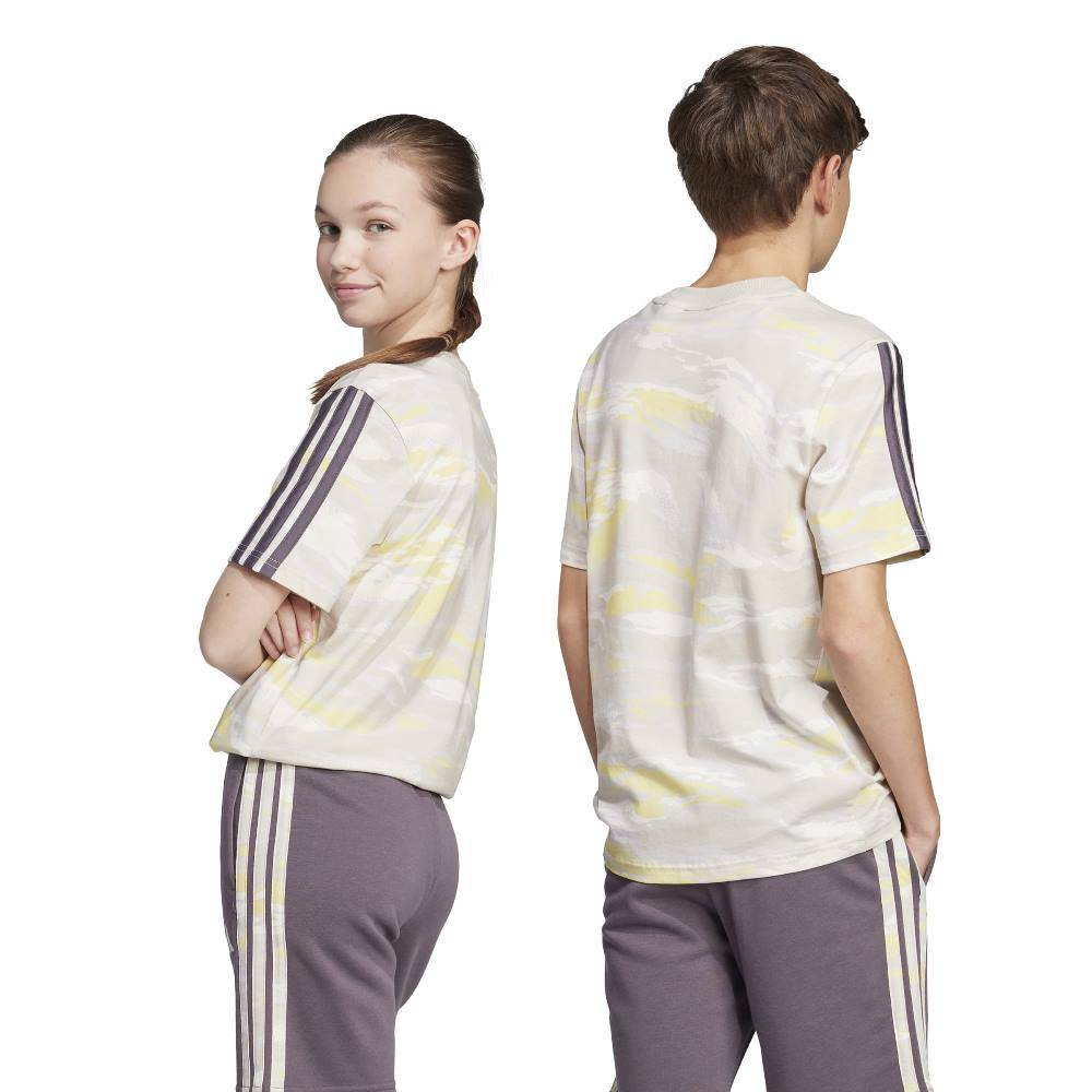 ADIDAS YOUTH SEASONAL ESSENTIALS CAMO T-SHIRT