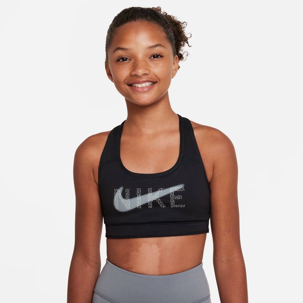 NIKE GIRLS SWOOSH REVERSIBLE BRA TOP