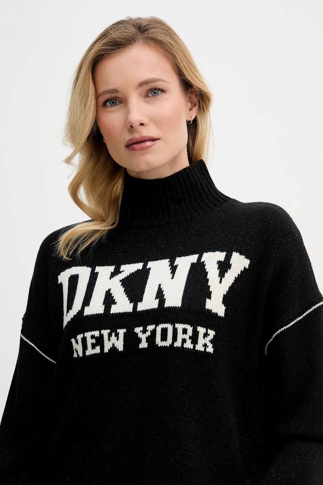 DKNY NEW YORK KNITTED TURTLENECK SWEATER