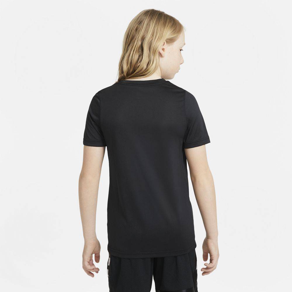 NIKE BOYS DRI-FIT BASKETBALL SWOOSH TEE