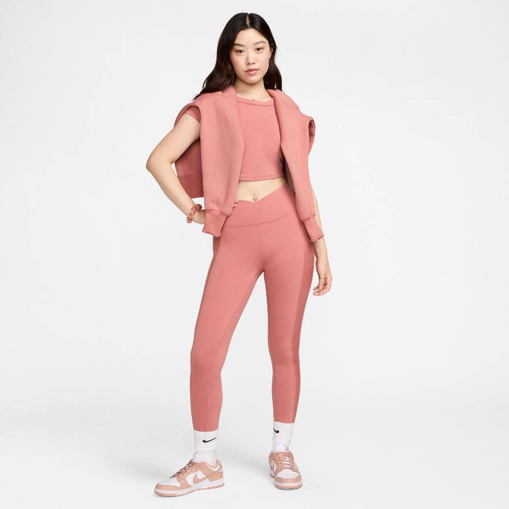 NIKE ONE DRI-FIT HIGH-WAISTED WRAP TIGHT