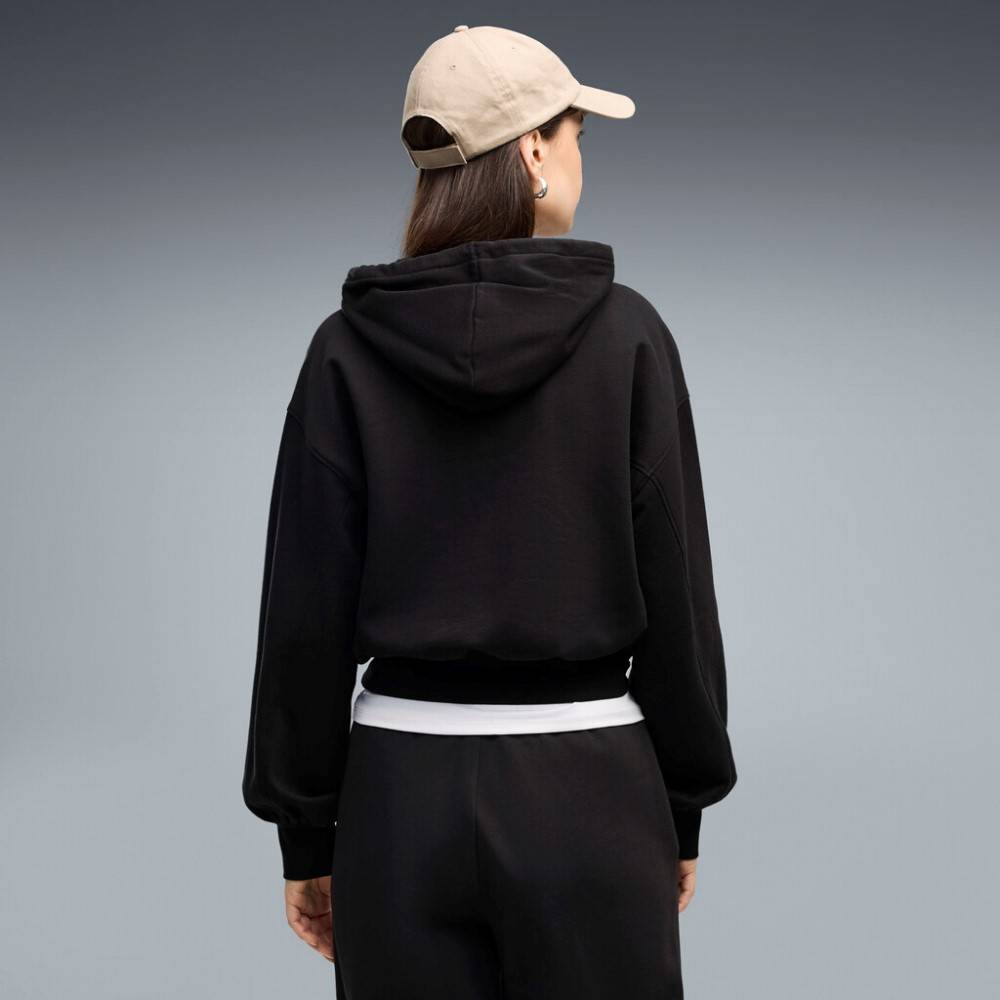 PUMA HER RELAXED HOODIE FL