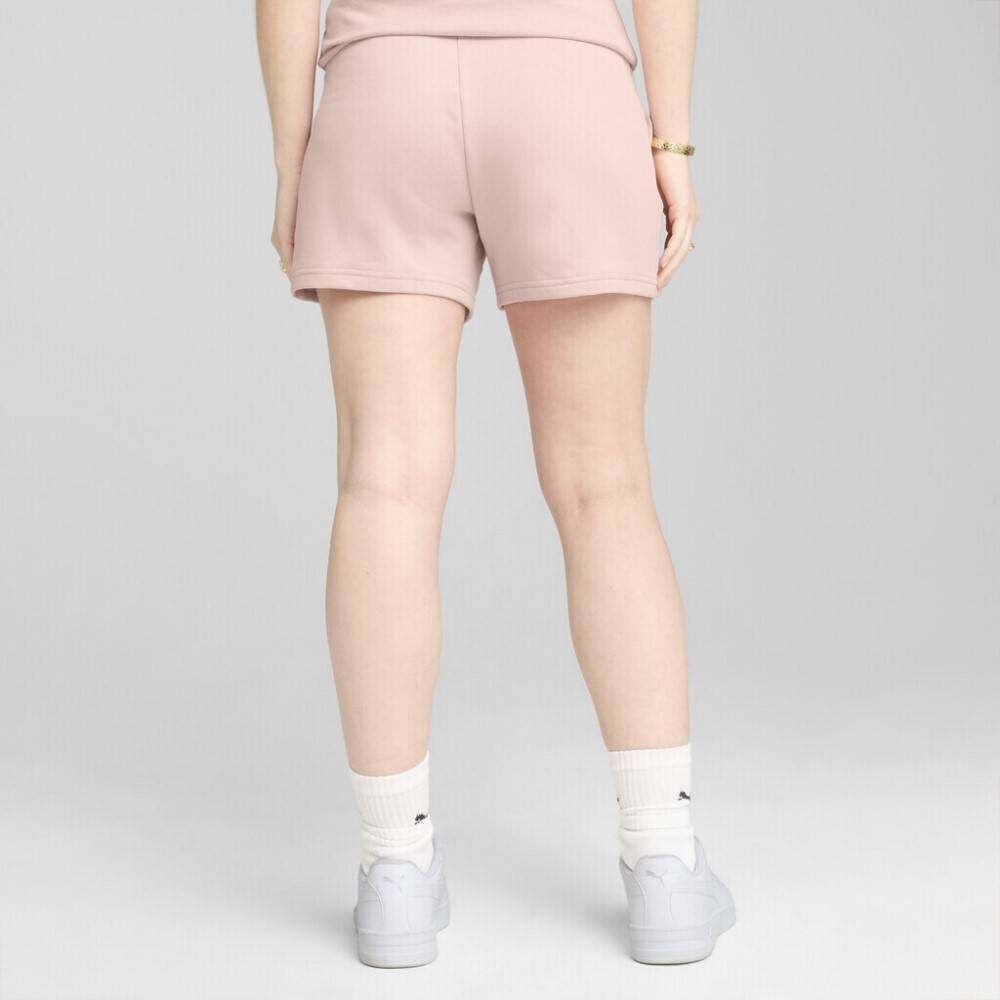 PUMA ESS SMALL NO. 1 LOGO 5'' HIGH-WAIST SHORTS TR (S)