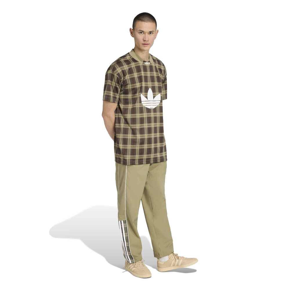 ADIDAS ORIGINALS M TARTAN LOOSE TRACK PANTS