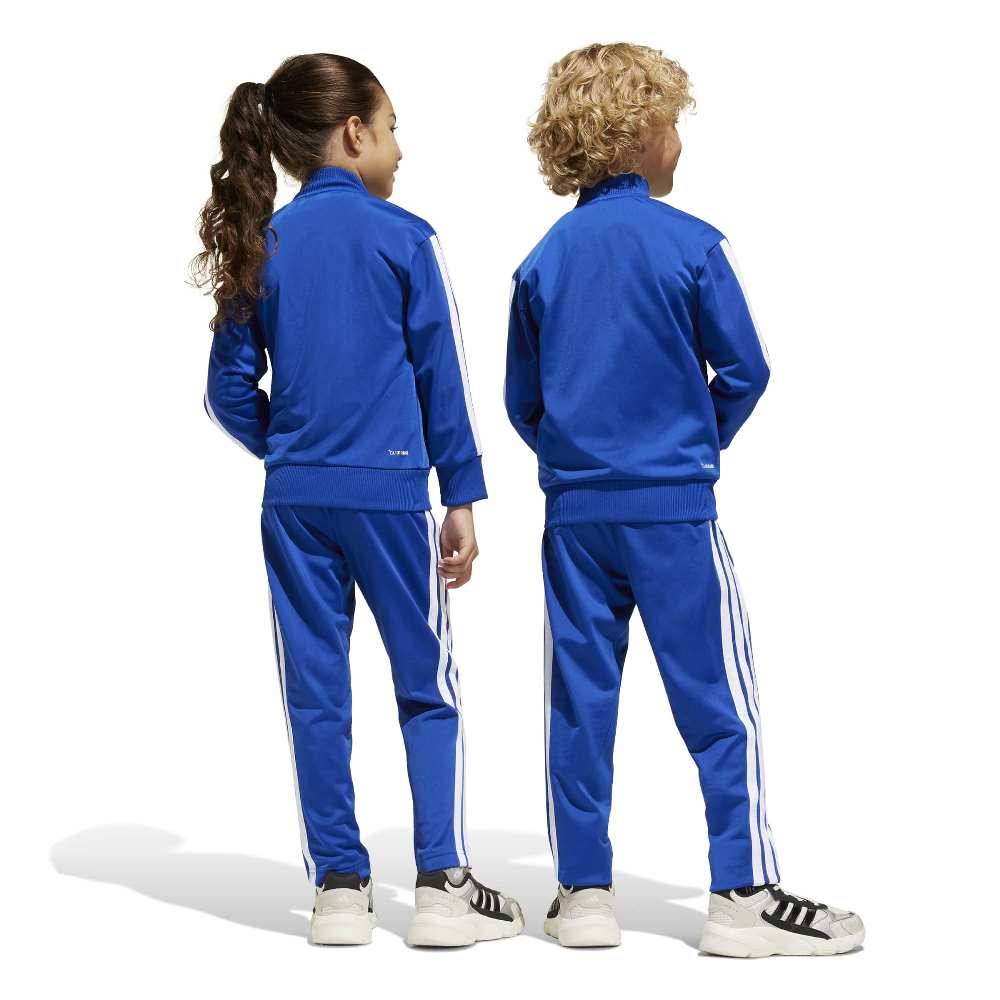 ADIDAS LITTLE KIDS SEASONAL ESSENTIALS TIBERIO 3 STRIPES TRICOT TRACKSUIT