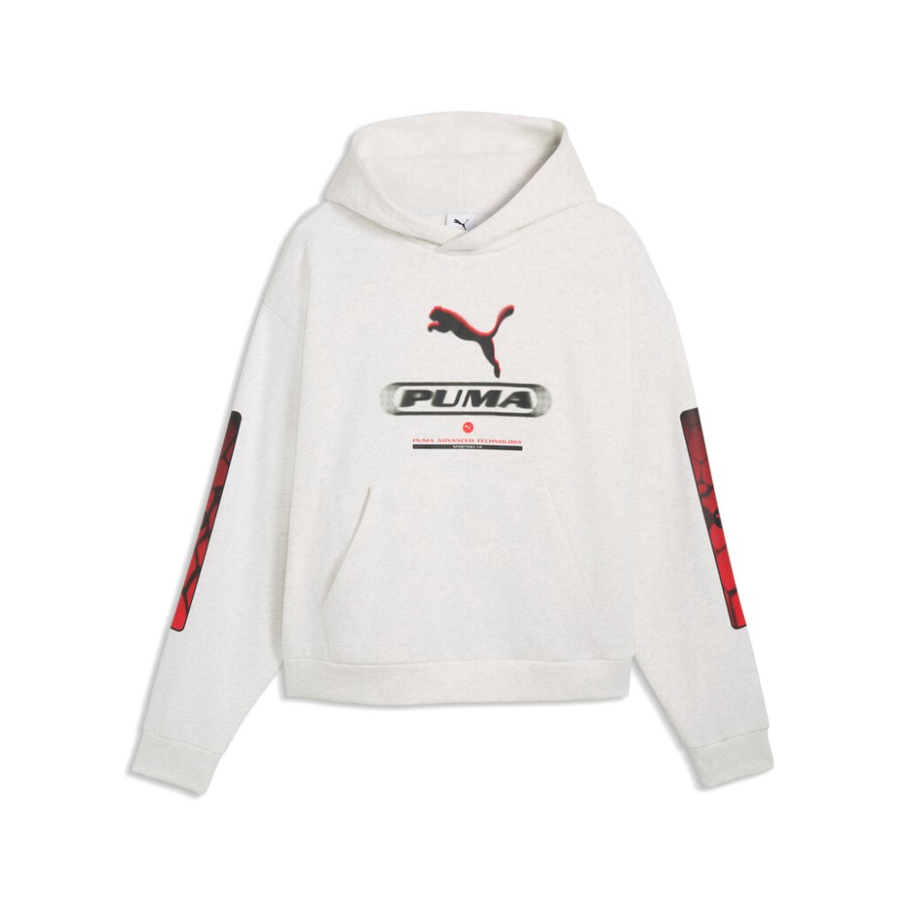 PUMA SPORT STREET BOXY GRAPHIC HOODIE FL