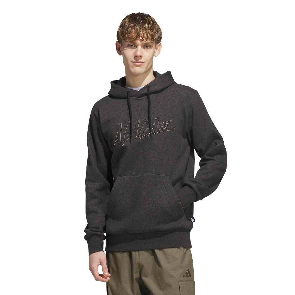 ADIDAS M LUX COLOR HEATHER GRAPHIC HOODIE