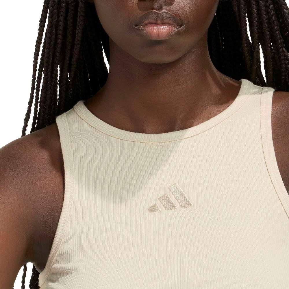 ADIDAS KIT SMALL LOGO RIB TANK