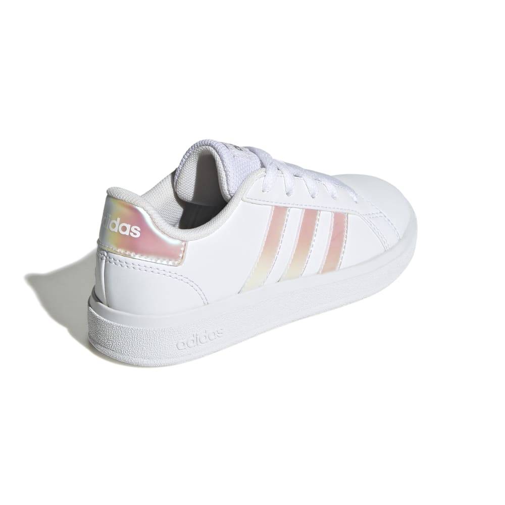 ADIDAS KIDS GRAND COURT LIFESTYLE LACE TENNIS SHOES