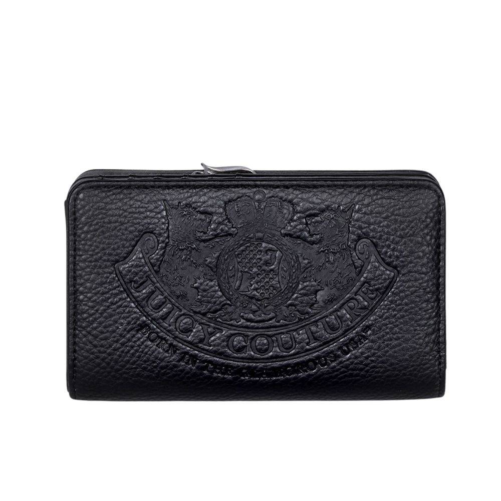 JUICY COUTURE TWIG NARRATIVE PU MEDIUM ZIP WALLET