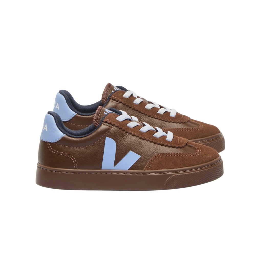 VEJA VOLLEY ELASTIC LACES LEATHER INFANT