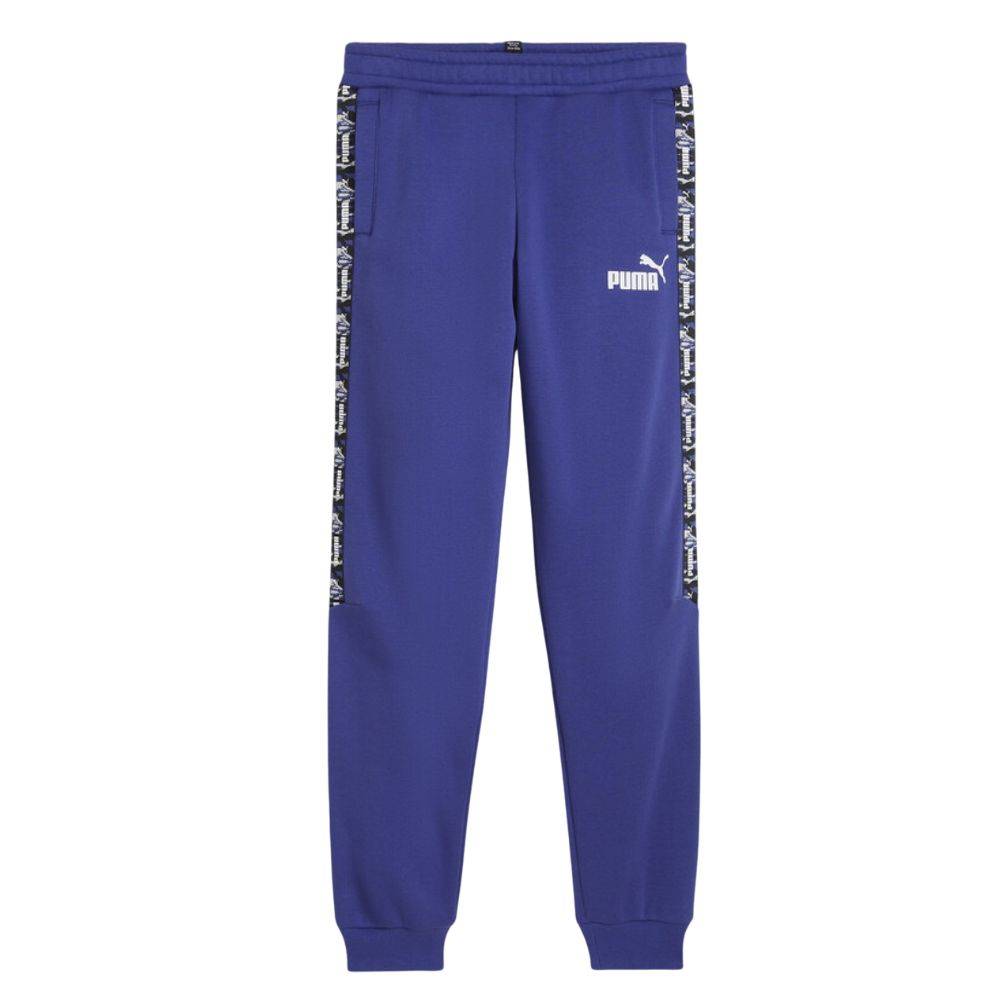 PUMA ESS TAPE CAMO SWEATPANTS FL B