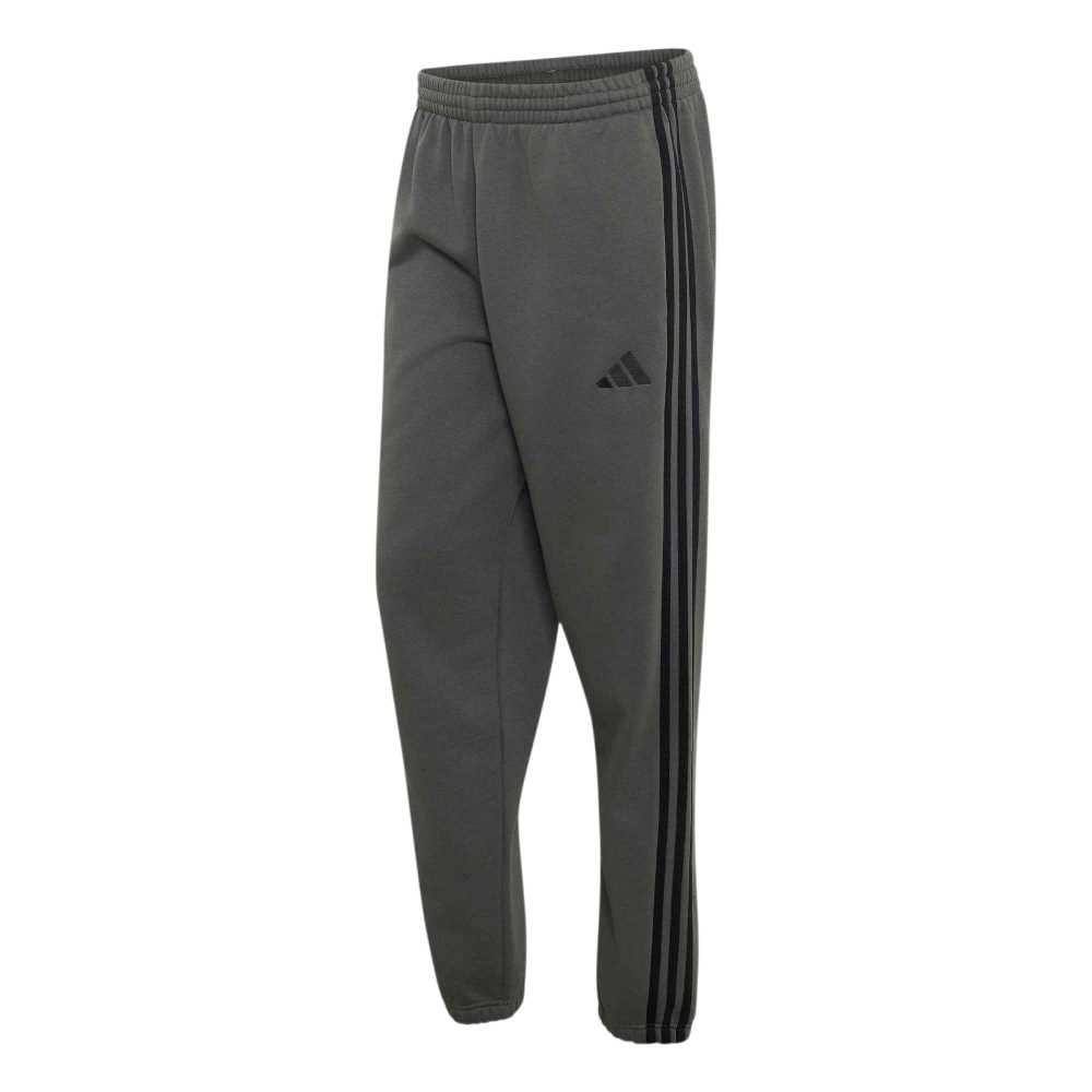 ADIDAS M ESSENTIALS 3-STRIPES FLEECE TAPERED CUFFED PANTS