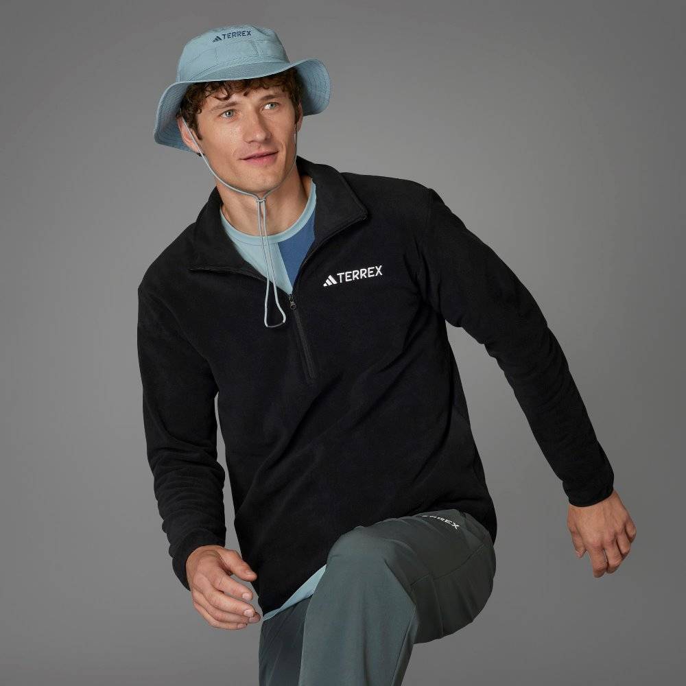 ADIDAS M TERREX MULTI ESSENTIALS HALF ZIP FLEECE JACKET