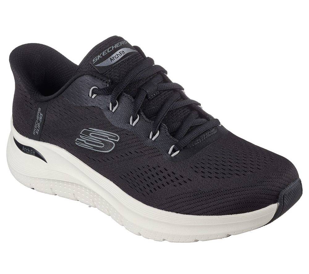 SKECHERS SLIP-INS: ARCH FIT 2.0 ENGINEERED MESH LACE UP MENS SHOES