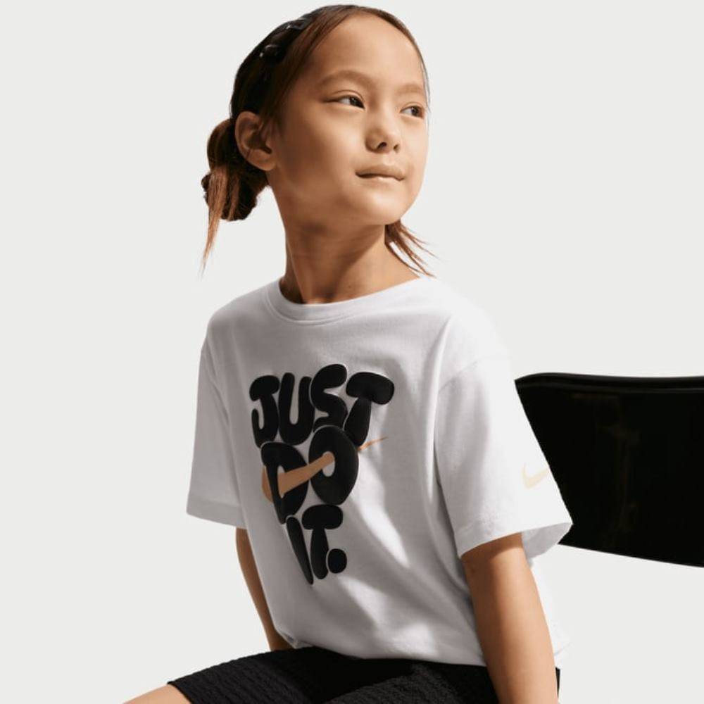 NIKE LITTLE GIRLS BOLD PLAY BIKE SHORT SET