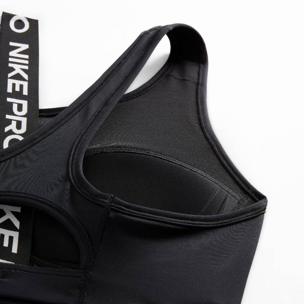 NIKE PRO SWOOSH ASYMMETRICAL PADDED SPORT BRA