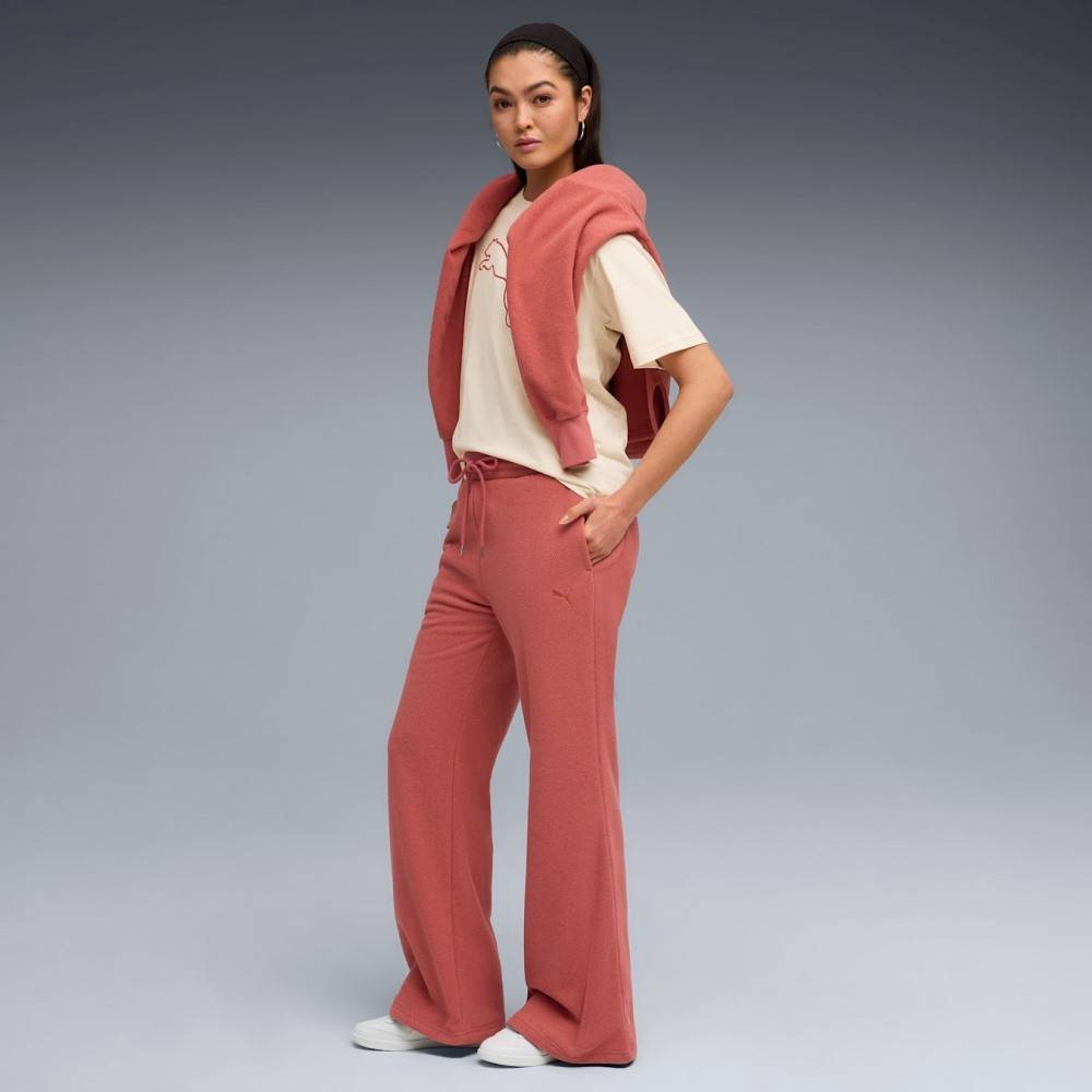 PUMA HER COMFORT HIGH-WAIST WINTERIZED STRAIGHT PANTS OP
