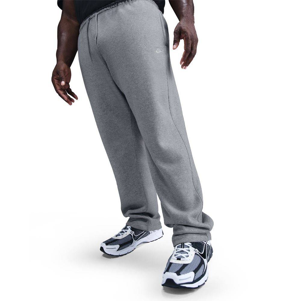 NIKE CLUB BRUSHED OPEN HEM TROUSERS