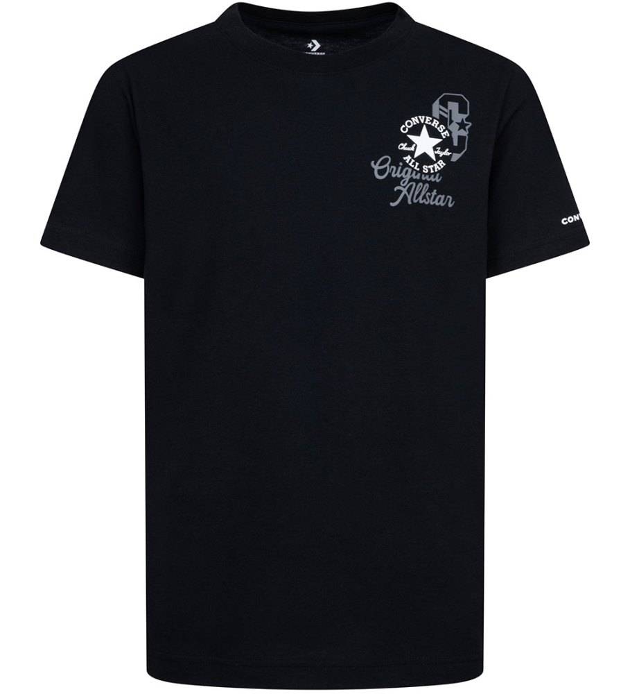 CONVERSE BOYS RETRO FRONT BACK LOGO TEE