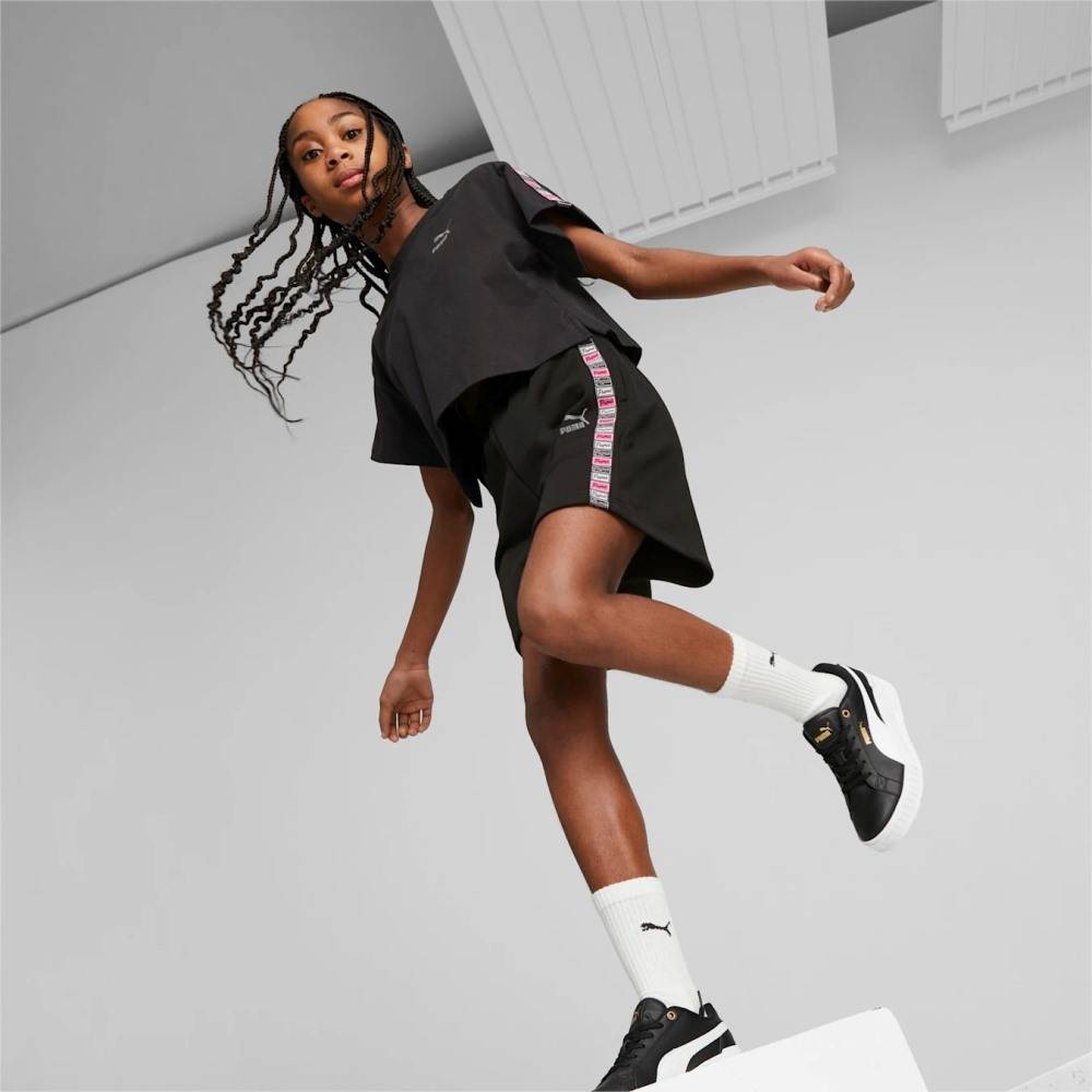 PUMA RULEB GIRLS HIGH-WAISTED SHORT