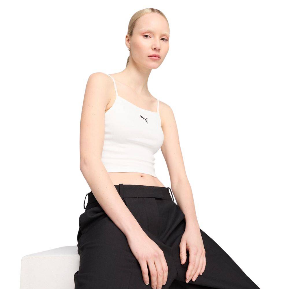PUMA WARDROBE ESS RIBBED TANK TOP