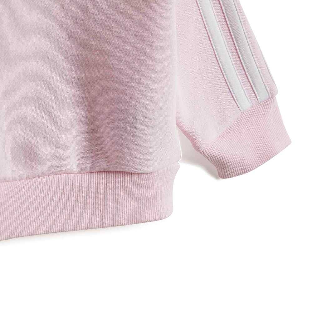 ADIDAS INFANT SEASONAL ESSENTIALS TIBERIO 3 STRIPES FLEECE CREW SET