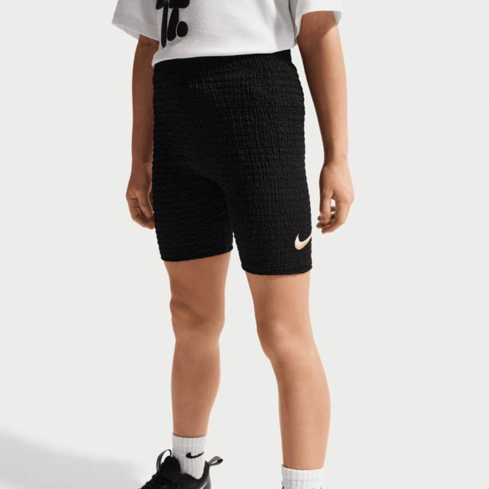 NIKE LITTLE GIRLS BOLD PLAY BIKE SHORT SET