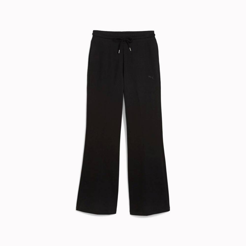 PUMA HER COMFORT HIGH-WAIST STRAIGHT PANTS FLEECE OP