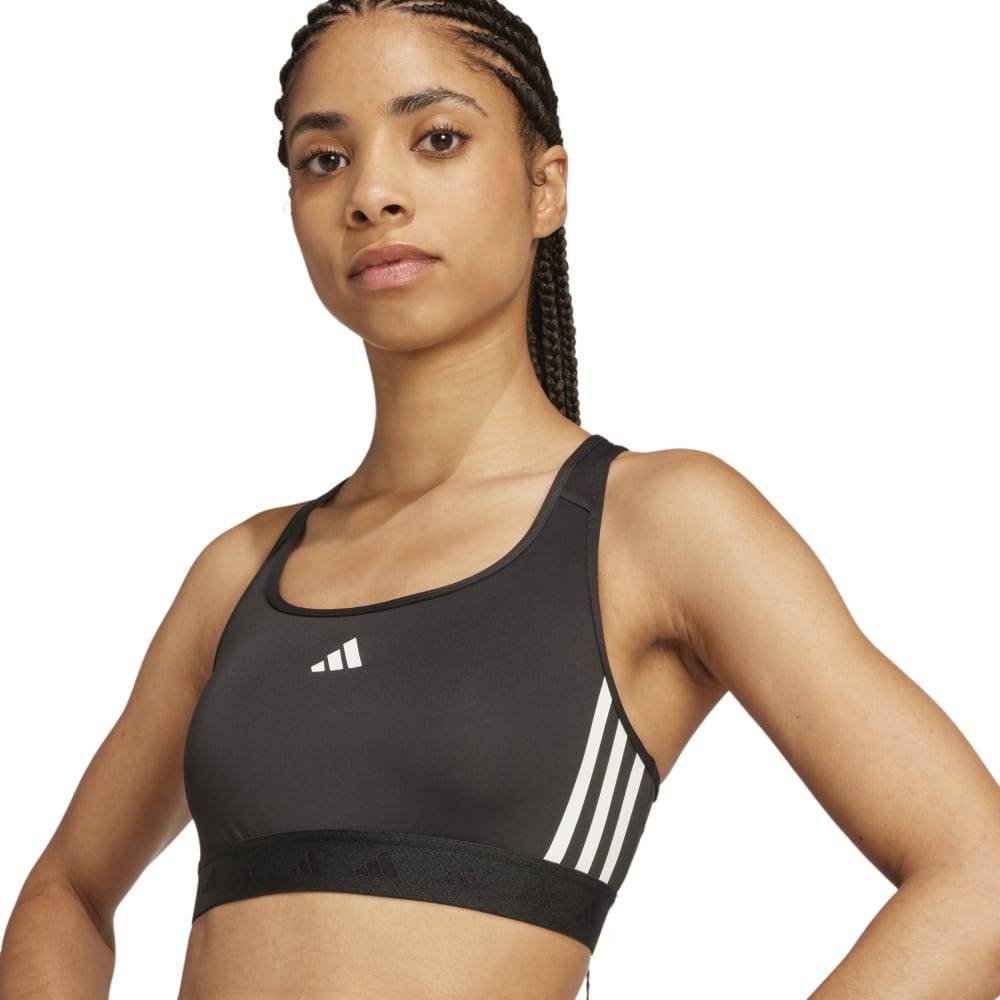 ADIDAS PRIMELIFTREACT TRAINING MEDIUM SUPPORT HYPERGLAM BRA