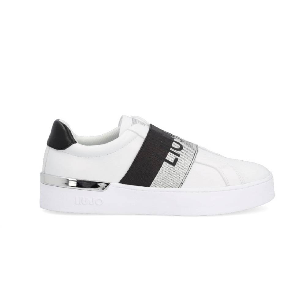 LIU JO SLIP ON SNEAKER WITH LOGO -SILVIA 50