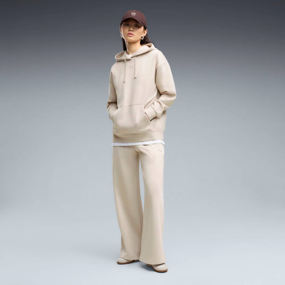 PUMA ESS CENTERED CAT LOGO RELAXED HOODIE FL
