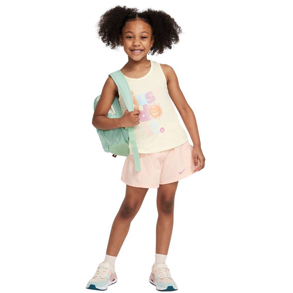 NIKE LITTLE GIRLS SUNNY SWOOSH TANK SHORT SET